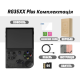 Portable Retro Gaming Console - Anbernic RG35XX Plus - H700 quad core WIFI 64GB Memory 5000 Games 3300mAh Color Transparent Black